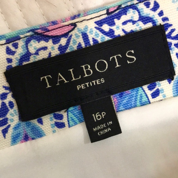 Talbots Mykonos Paisley Skirt - Picture 6 of 15